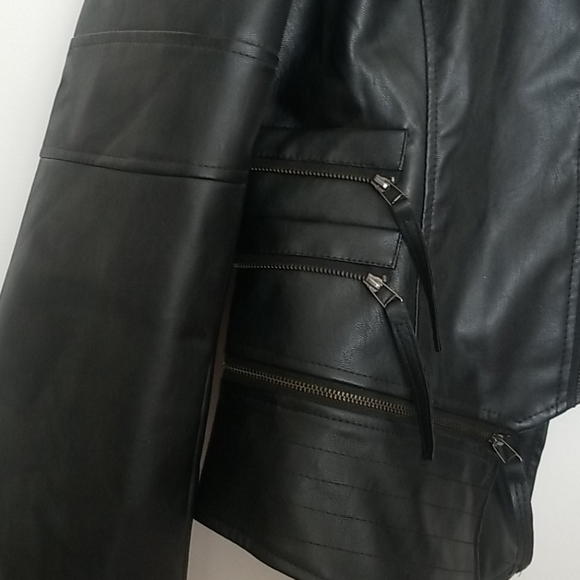 NEW Faux leather jacket - Picture 6 of 9